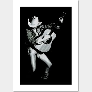 Dwight Yoakam Black art Posters and Art